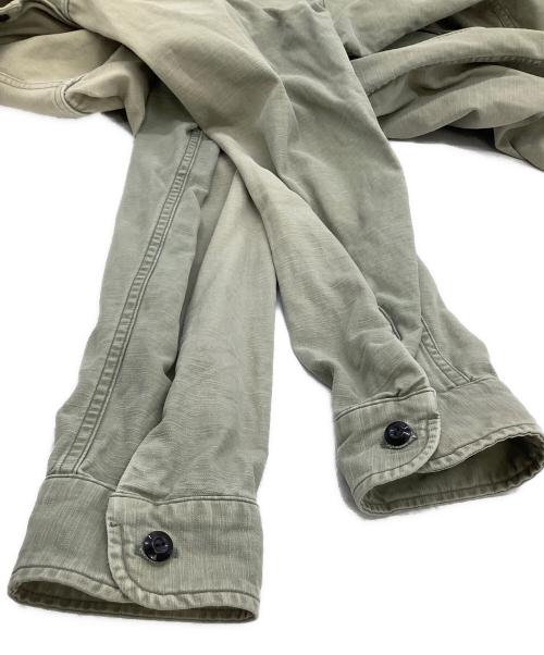 MADISON BLUE（マディソンブルー）MADISON BLUE (マディソンブルー) ミリタリーシャツ グリーン サイズ:01の古着・服飾アイテム