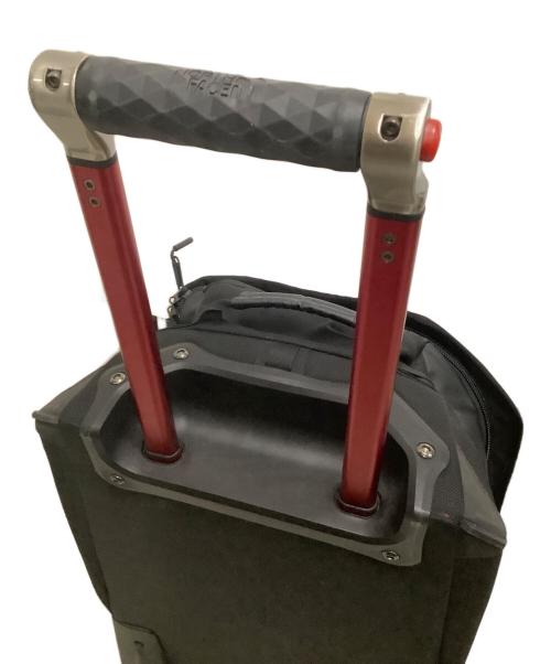 THE NORTH FACE（ザ ノース フェイス）THE NORTH FACE (ザ ノース フェイス) キャリーバッグ ブラック×レッドの古着・服飾アイテム