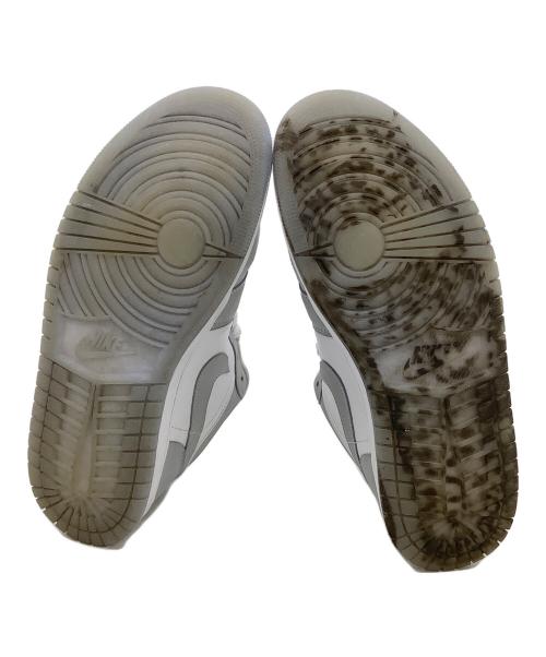 NIKE（ナイキ）NIKE (ナイキ) スニーカー AIR JORDAN 1 LOW ホワイト×グレー サイズ:28.5の古着・服飾アイテム