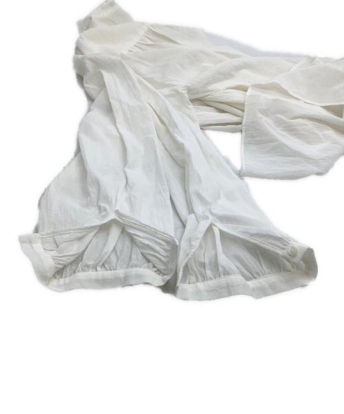 PLAIN PEOPLE（プレインピープル）PLAIN PEOPLE (プレインピープル) オーバーサイズブラウス ホワイト サイズ:9の古着・服飾アイテム