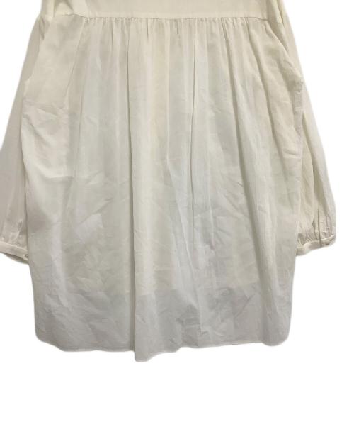 PLAIN PEOPLE（プレインピープル）PLAIN PEOPLE (プレインピープル) オーバーサイズブラウス ホワイト サイズ:9の古着・服飾アイテム
