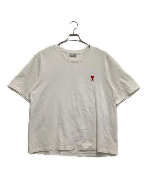 AMIPARIS（アミパリス）AMIPARIS (アミパリス) 半袖カットソー ホワイト サイズ:Lの古着・服飾アイテム