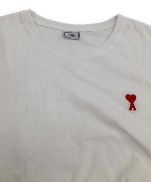 AMIPARIS（アミパリス）AMIPARIS (アミパリス) 半袖カットソー ホワイト サイズ:Lの古着・服飾アイテム