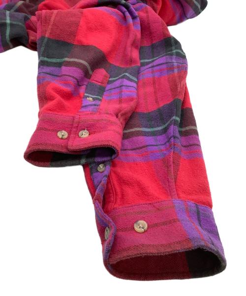 SUPREME（シュプリーム）SUPREME (シュプリーム) ネルシャツ　	ダニエル・ジョンストン  レッド サイズ:Sの古着・服飾アイテム