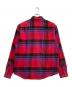 SUPREME (シュプリーム) ネルシャツ　	ダニエル・ジョンストン  レッド サイズ:S：7000円