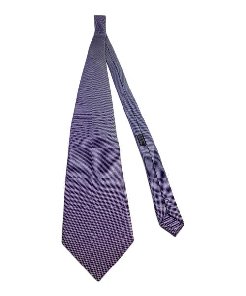 PRADA（プラダ）PRADA (プラダ) ネクタイ 	総柄 パープル サイズ:不明の古着・服飾アイテム