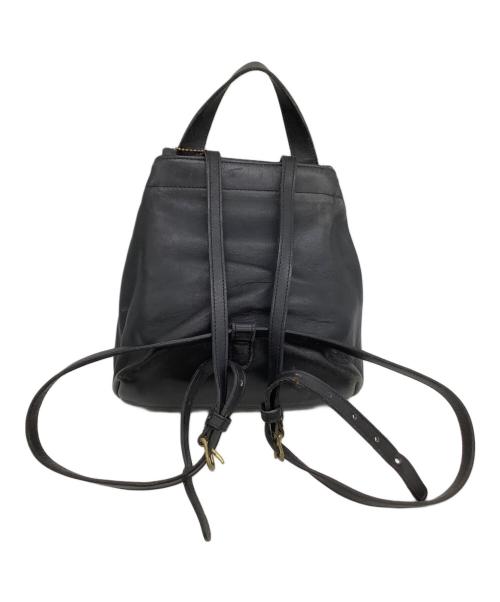 COACH（コーチ）COACH (コーチ) レザーリュック OLD COACH ブラックの古着・服飾アイテム