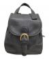COACH（コーチ）の古着「レザーリュック OLD COACH」｜ブラック
