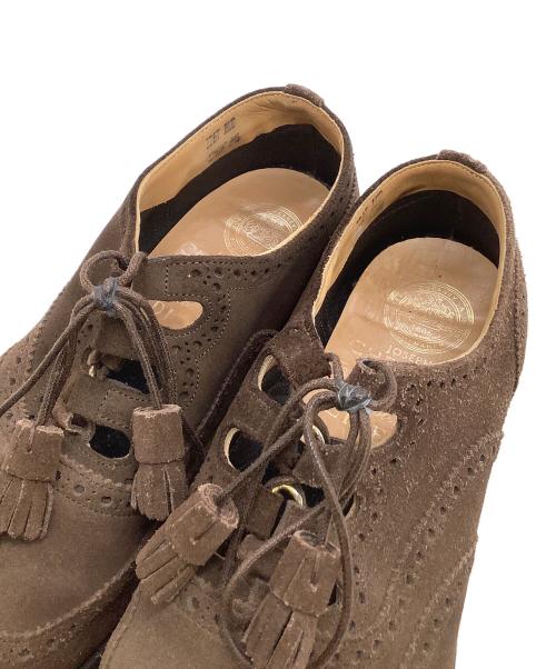 JOSEPH CHEANEY（ジョセフチーニー）JOSEPH CHEANEY (ジョセフチーニー) ウィングチップシューズ EDIFICE ブラウン サイズ: 6 1/2の古着・服飾アイテム