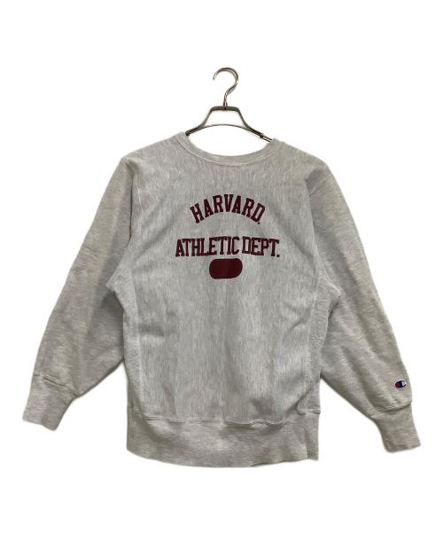 Champion（チャンピオン）Champion (チャンピオン) リバースウィーブスウェット　＃刺繍タグ ライトグレー サイズ:Mの古着・服飾アイテム