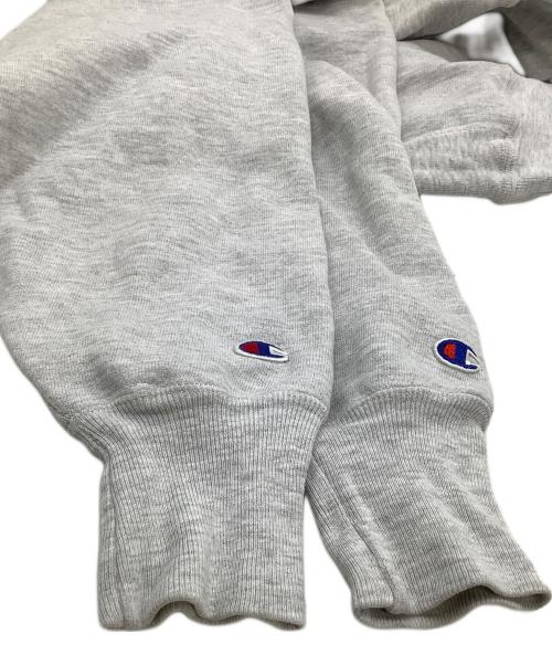 Champion（チャンピオン）Champion (チャンピオン) リバースウィーブスウェット　＃刺繍タグ ライトグレー サイズ:Mの古着・服飾アイテム