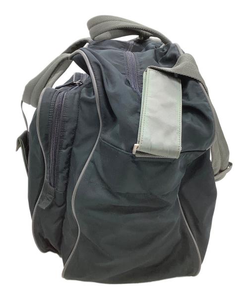 PRADA（プラダ）PRADA (プラダ) ボストンバッグ ブラック×グレーの古着・服飾アイテム