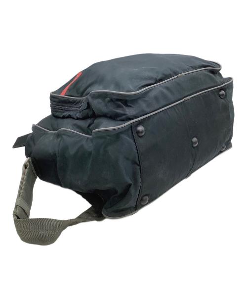 PRADA（プラダ）PRADA (プラダ) ボストンバッグ ブラック×グレーの古着・服飾アイテム