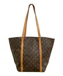 LOUIS VUITTON（ルイ ヴィトン）の古着「ショルダートートバッグ モノグラム  サックショッピング」｜ブラウン