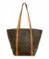 LOUIS VUITTON（ルイ ヴィトン）の古着「ショルダートートバッグ モノグラム  サックショッピング」｜ブラウン