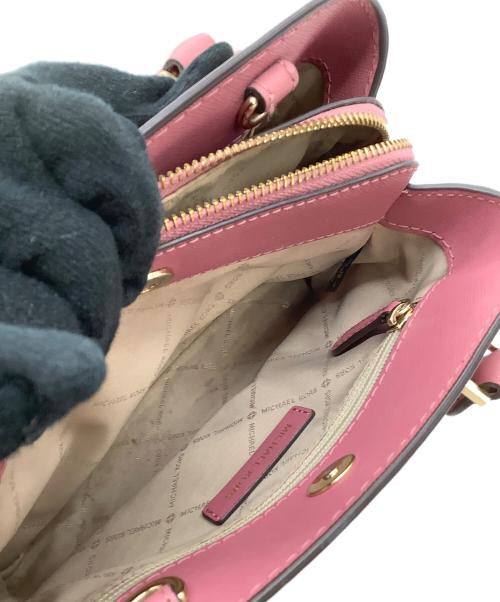 MICHAEL KORS（マイケル・コース）MICHAEL KORS (マイケルコース) 2WAYショルダーバッグ ピンクの古着・服飾アイテム