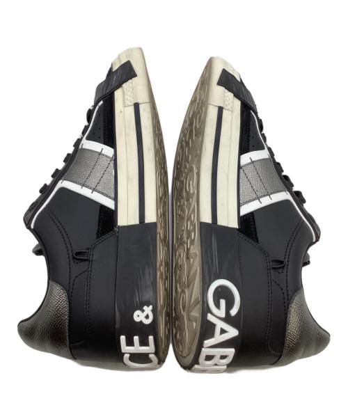 DOLCE & GABBANA（ドルチェ＆ガッバーナ）DOLCE & GABBANA (ドルチェ＆ガッバーナ) 2ZERO CUSTOM SNEAKERS ブラック サイズ:8の古着・服飾アイテム