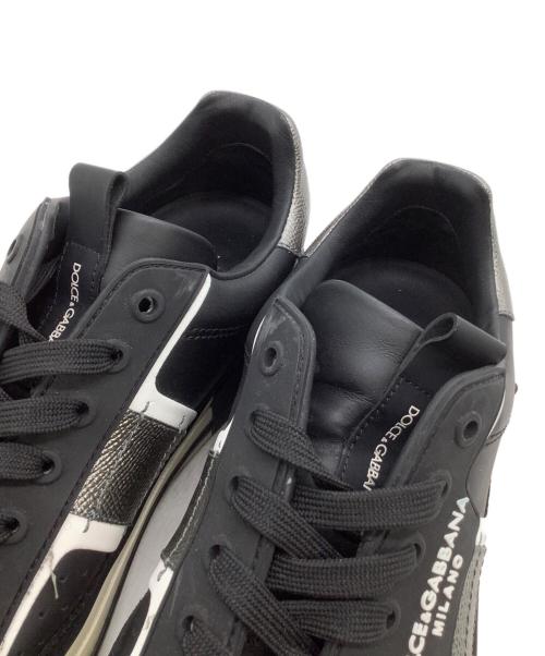DOLCE & GABBANA（ドルチェ＆ガッバーナ）DOLCE & GABBANA (ドルチェ＆ガッバーナ) 2ZERO CUSTOM SNEAKERS ブラック サイズ:8の古着・服飾アイテム