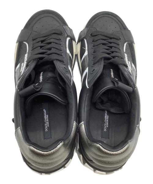 DOLCE & GABBANA（ドルチェ＆ガッバーナ）DOLCE & GABBANA (ドルチェ＆ガッバーナ) 2ZERO CUSTOM SNEAKERS ブラック サイズ:8の古着・服飾アイテム