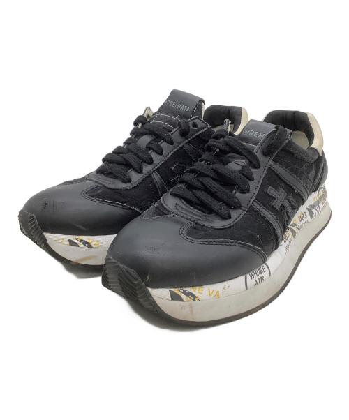 PREMIATA（プレミアータ）PREMIATA (プレミアータ) ローカットスニーカー ブラック サイズ:37の古着・服飾アイテム