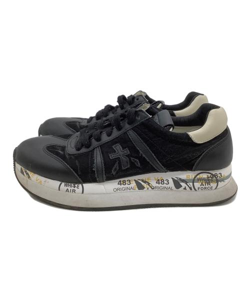 PREMIATA（プレミアータ）PREMIATA (プレミアータ) ローカットスニーカー ブラック サイズ:37の古着・服飾アイテム