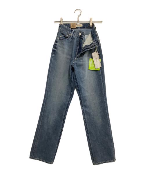 YANUK（ヤヌーク）YANUK (ヤヌーク) デニムパンツ　LOUISE (Straight) グレー サイズ:22 未使用品の古着・服飾アイテム