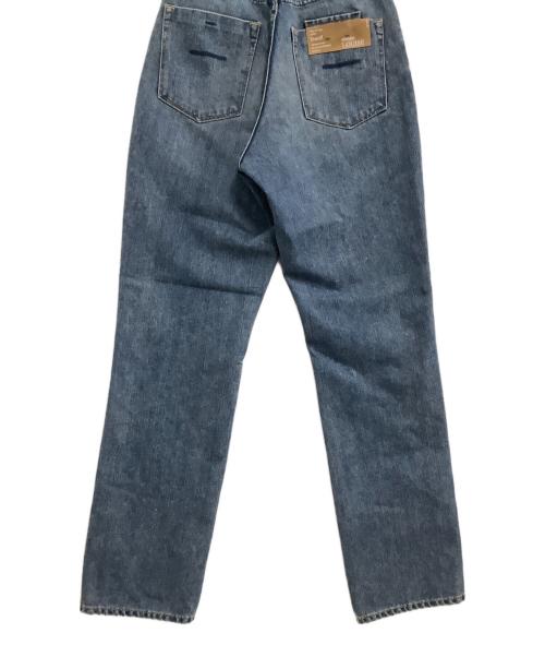 YANUK（ヤヌーク）YANUK (ヤヌーク) デニムパンツ　LOUISE (Straight) グレー サイズ:22 未使用品の古着・服飾アイテム