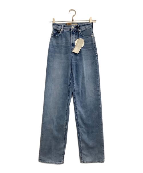 YANUK（ヤヌーク）YANUK (ヤヌーク) デニムパンツ　ボーイズストレート LEA ブルー サイズ:22 未使用品の古着・服飾アイテム
