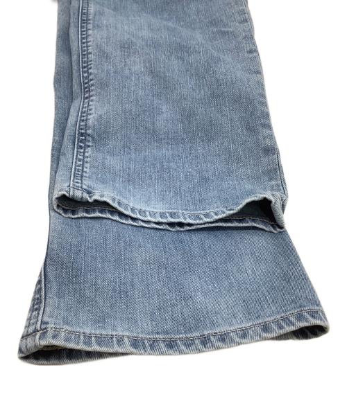 YANUK（ヤヌーク）YANUK (ヤヌーク) デニムパンツ　ボーイズストレート LEA ブルー サイズ:22 未使用品の古着・服飾アイテム