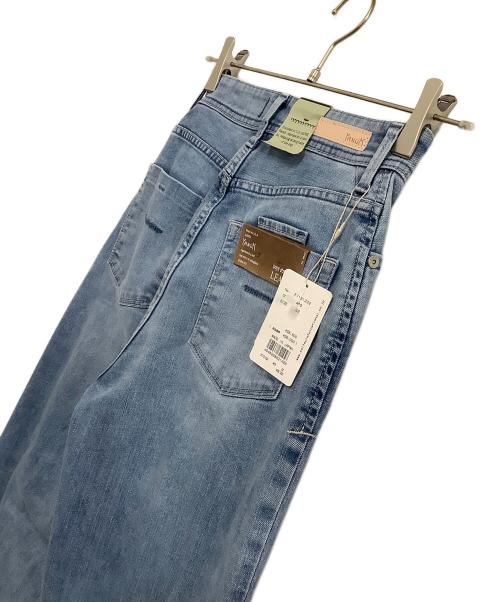 YANUK（ヤヌーク）YANUK (ヤヌーク) デニムパンツ　ボーイズストレート LEA ブルー サイズ:22 未使用品の古着・服飾アイテム