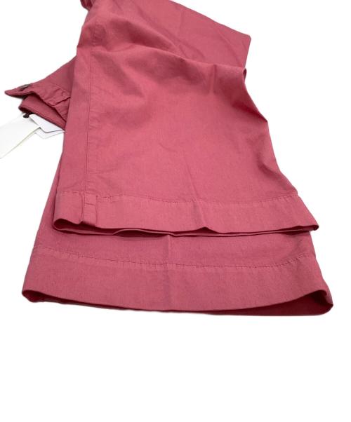 YANUK（ヤヌーク）YANUK (ヤヌーク) ワイドパンツ　タック ワイド トラウザーズ ピンク サイズ:M 未使用品の古着・服飾アイテム