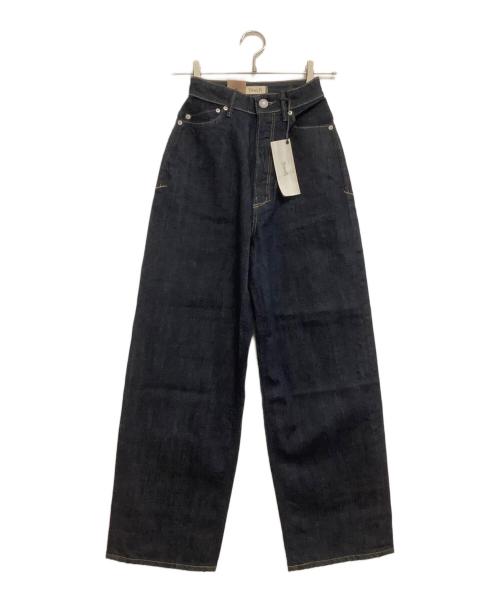 YANUK（ヤヌーク）YANUK (ヤヌーク) デニムパンツ　JOAN LOOSE STRAIGHT ブルー サイズ:22 未使用品の古着・服飾アイテム