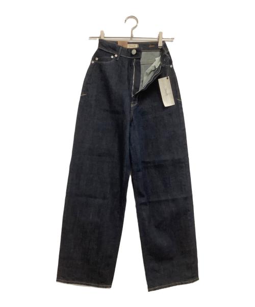 YANUK（ヤヌーク）YANUK (ヤヌーク) デニムパンツ　JOAN LOOSE STRAIGHT ブルー サイズ:22 未使用品の古着・服飾アイテム