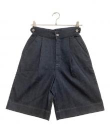 YANUK（ヤヌーク）の古着「7分丈パンツ」｜ブルー