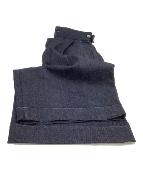 YANUK（ヤヌーク）YANUK (ヤヌーク) 7分丈パンツ ブルー サイズ:S 未使用品の古着・服飾アイテム