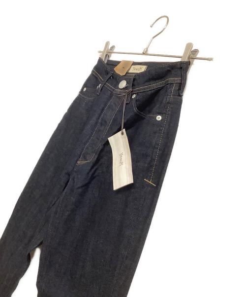 YANUK（ヤヌーク）YANUK (ヤヌーク) デニムパンツ　ワンウォッシュ インディゴ ブルー サイズ:22 未使用品の古着・服飾アイテム
