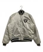 STARTERスターター）の古着「リバーシブルスタジャン」｜グレー