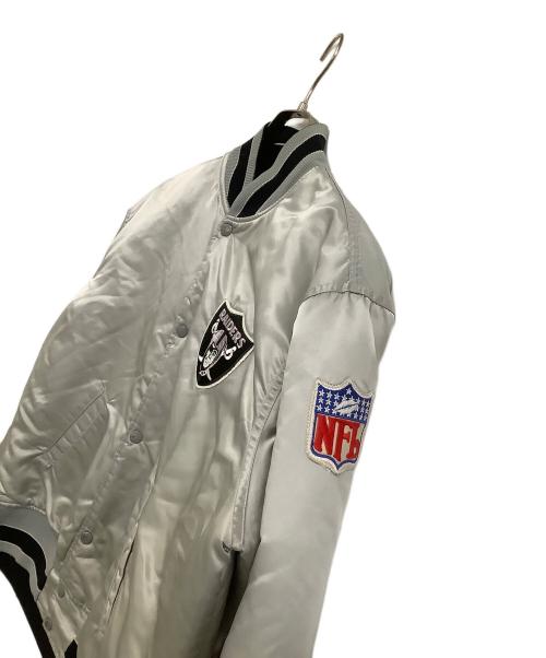 STARTER（スターター）STARTER (スターター) リバーシブルスタジャン グレー サイズ:Lの古着・服飾アイテム