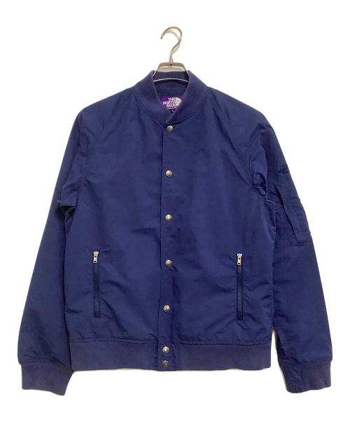 THE NORTHFACE PURPLELABEL（ザ・ノースフェイス パープルレーベル）THE NORTHFACE PURPLELABEL (ザ・ノースフェイス パープルレーベル) VARSITY JACKET ブルー サイズ:Lの古着・服飾アイテム