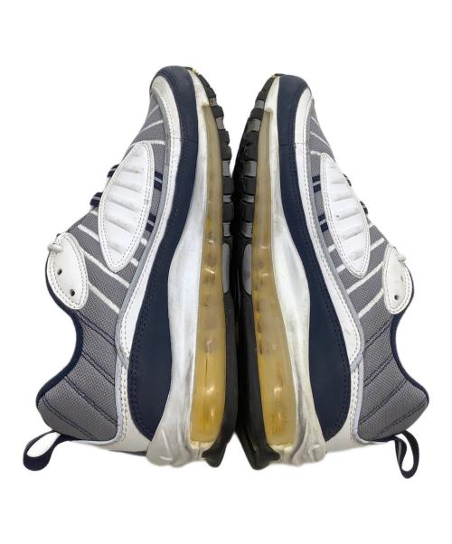 NIKE（ナイキ）NIKE (ナイキ) ローカットスニーカー AIR MAX 98 ネイビー×ホワイト サイズ:26.5の古着・服飾アイテム