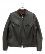 Schottショット）の古着「シングルライダースジャケット　641XX」｜ブラック