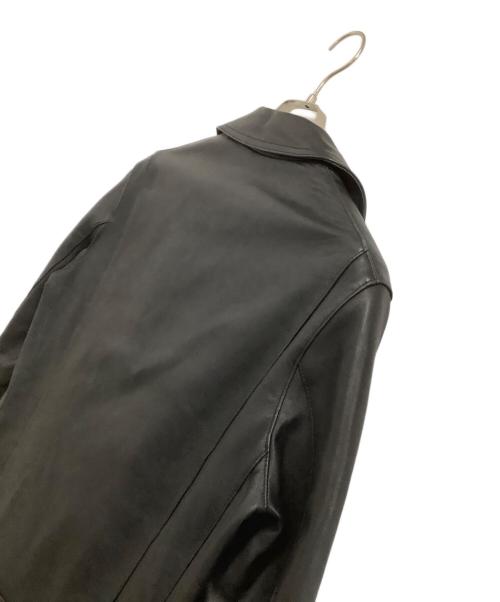 JAMES GROSE（ジェームスグロース）JAMES GROSE (ジェームスグロース) ABAHOUSE (アバハウス) ダブルライダースジャケット MANILA JACKET ブラック サイズ:40Sの古着・服飾アイテム