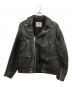 JAMES GROSE（ジェームスグロース）の古着「ダブルライダースジャケット MANILA JACKET」｜ブラック