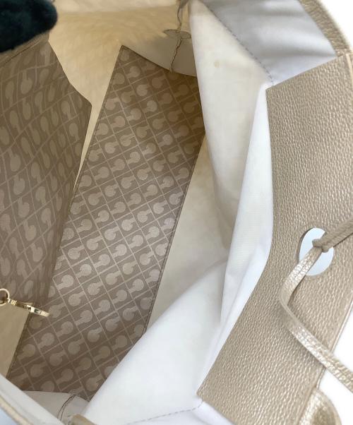 GHERARDINI（ゲラルディーニ）GHERARDINI (ゲラルディーニ) ハンドバッグ ソフティ ベージュの古着・服飾アイテム