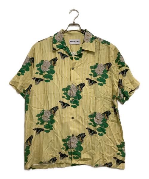 NEAT ALOHA（ニートアロハ）NEAT ALOHA (ニートアロハ) 開襟シャツ イエロー サイズ:Lの古着・服飾アイテム
