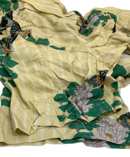 NEAT ALOHA（ニートアロハ）NEAT ALOHA (ニートアロハ) 開襟シャツ イエロー サイズ:Lの古着・服飾アイテム