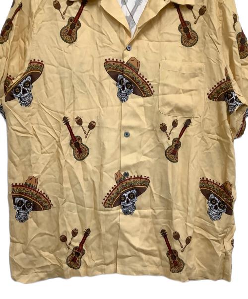 NEAT ALOHA（ニートアロハ）NEAT ALOHA (ニートアロハ) 長袖開襟シャツ オレンジ サイズ:Lの古着・服飾アイテム