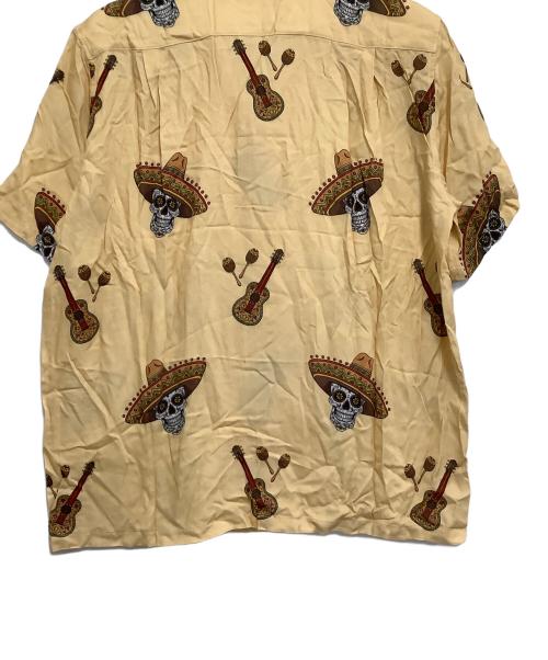 NEAT ALOHA（ニートアロハ）NEAT ALOHA (ニートアロハ) 長袖開襟シャツ オレンジ サイズ:Lの古着・服飾アイテム