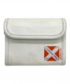 LUGGAGE LABEL×BEAMSラゲッジ レーベル×ビームス）の古着「3つ折り財布」｜ホワイト