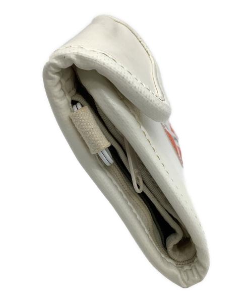 LUGGAGE LABEL（ラゲッジ レーベル）LUGGAGE LABEL (ラゲッジ レーベル) BEAMS (ビームス) 3つ折り財布 ホワイトの古着・服飾アイテム